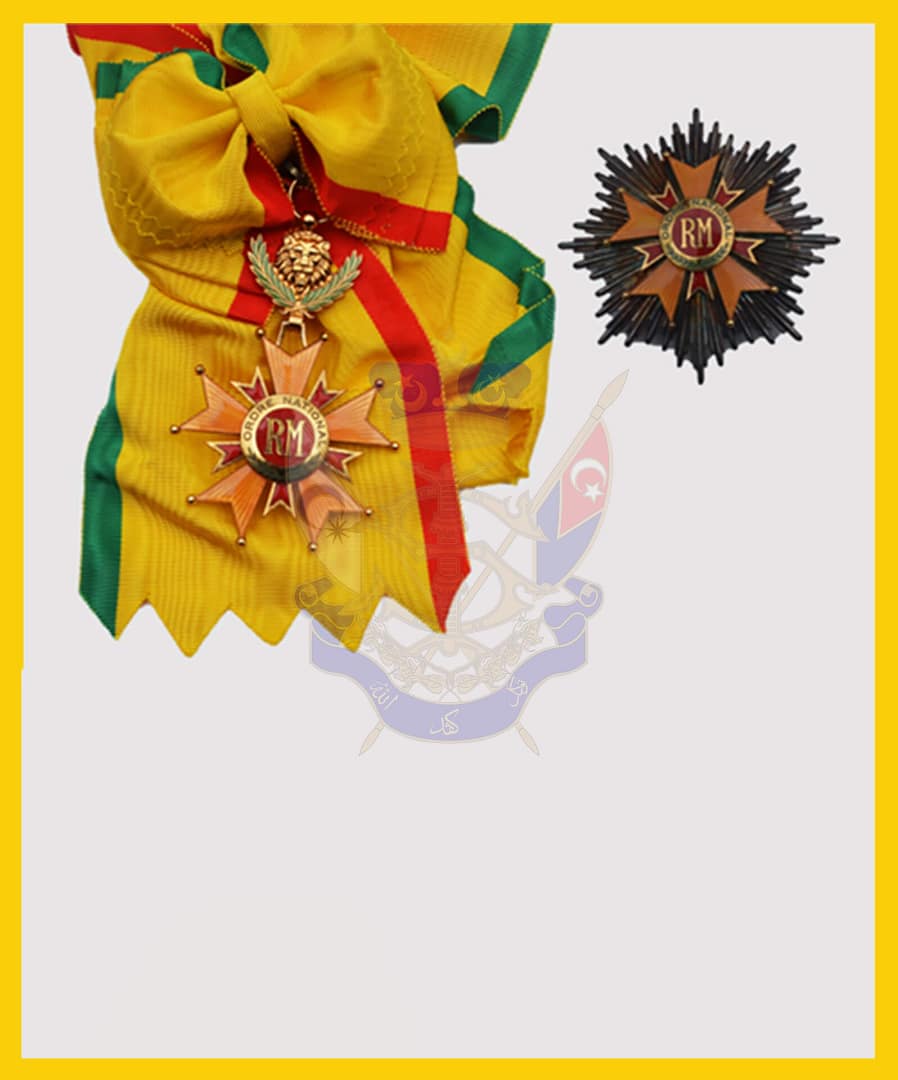 Grand Commander of the Order of Mali. (Sumber : Muzium DiRaja Abu Bakar)